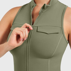 Yeoreo Jacobu Cargo Bodysuit Armeegrün / XL