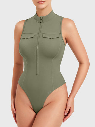 Yeoreo Jacobu Cargo Bodysuit Armeegrün / XS