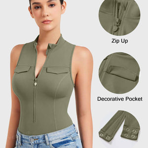 Yeoreo Jacobu Cargo Bodysuit Armeegrün / L
