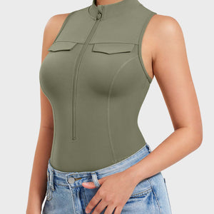 Yeoreo Jacobu Cargo Bodysuit Armeegrün / M