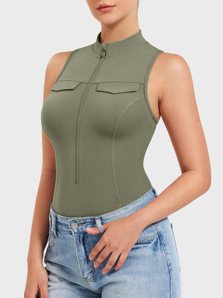 Yeoreo Jacobu Cargo Bodysuit Armeegrün / M