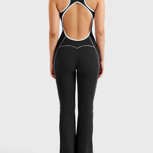 Yeoreo Antonia Kontrastbesatz Flared Jumpsuit - Yeoreo Germany
