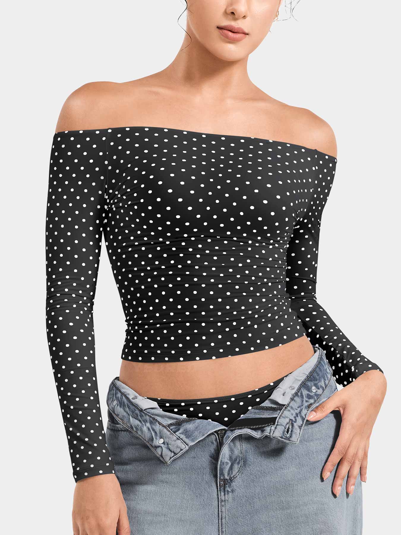 BlackPolkaDots