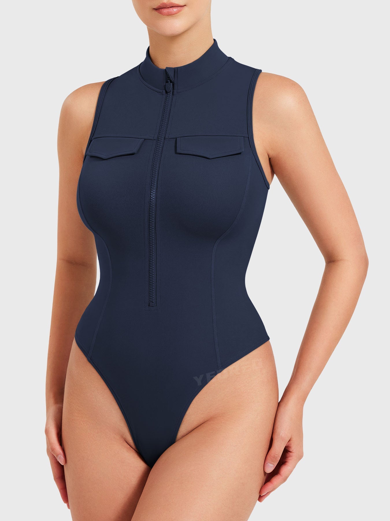 Yeoreo Jacobu Cargo Bodysuit Schwarz / S