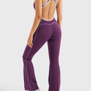 Yeoreo Antonia Kontrastbesatz Flared Jumpsuit - Yeoreo Germany