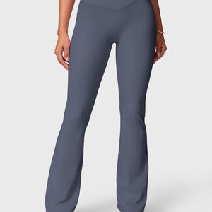 Yeoreo Alberta Kontrastbesetztes Flare Leggings