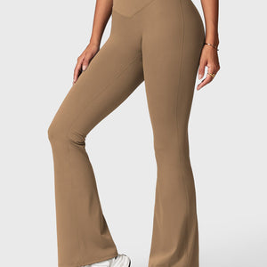 Yeoreo Alberta Kontrastbesetztes Flare Leggings