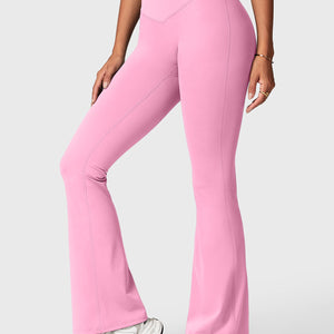 Yeoreo Alberta Kontrastbesetztes Flare Leggings