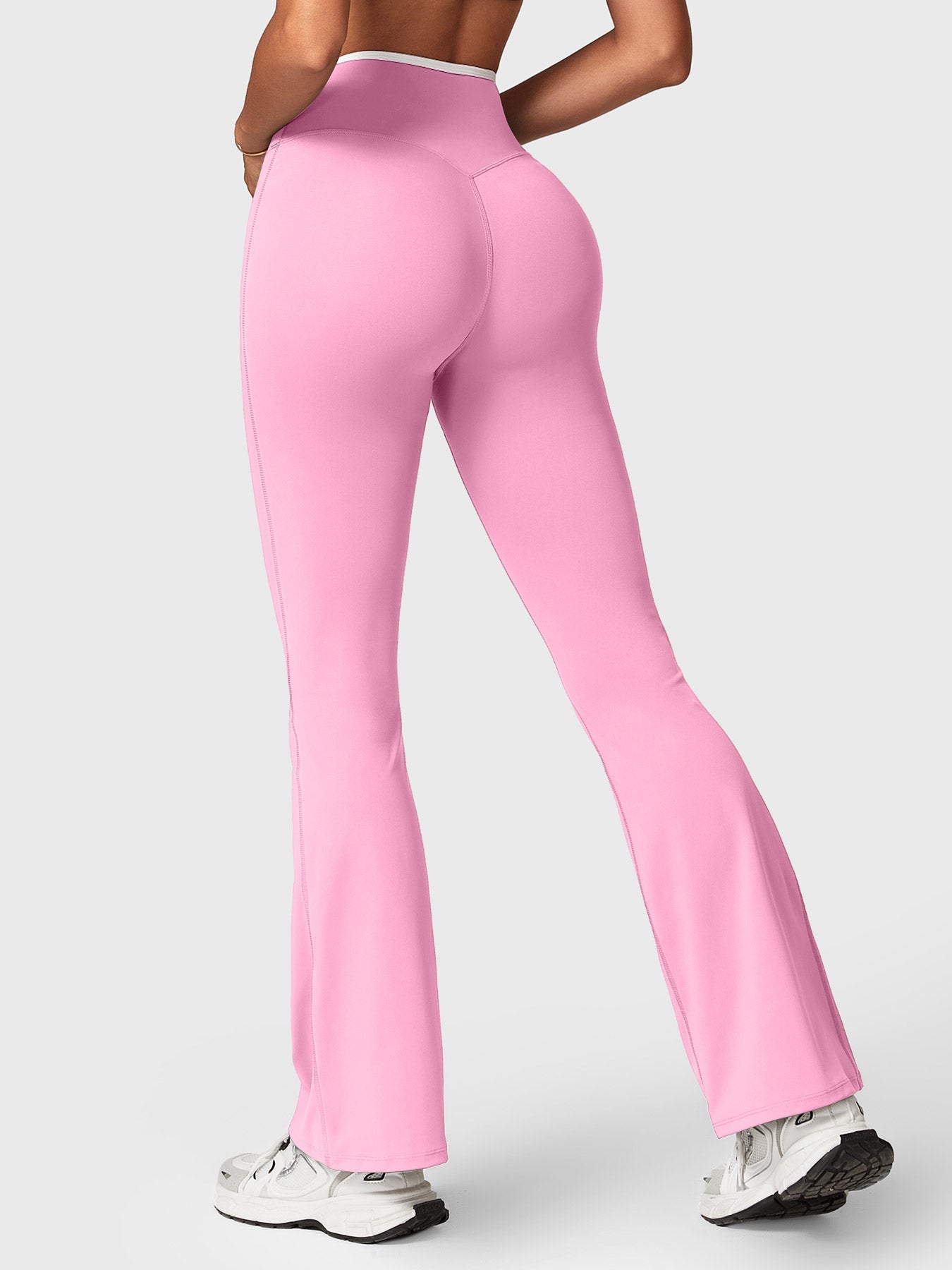 Yeoreo Alberta Kontrastbesetztes Flare Leggings