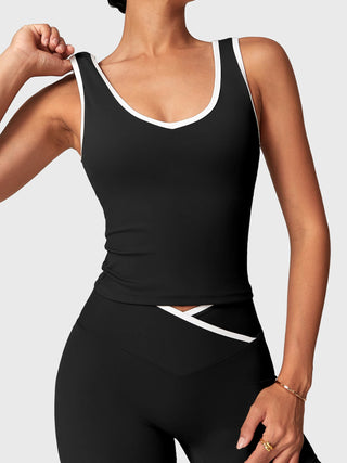 Yeoreo Alberta Kontrastbesatz Sport Set - Yeoreo Germany