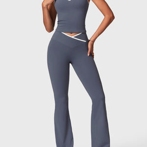 Yeoreo Alberta Kontrastbesatz Sport Set - Yeoreo Germany