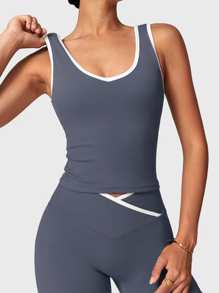Yeoreo Alberta Kontrastbesatz Sport Set - Yeoreo Germany