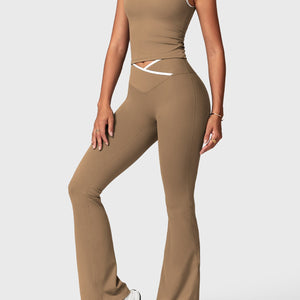 Yeoreo Alberta Kontrastbesatz Sport Set - Yeoreo Germany