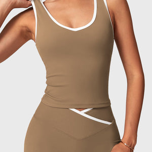Yeoreo Alberta Kontrastbesatz Sport Set - Yeoreo Germany