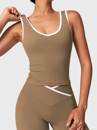 Yeoreo Alberta Kontrastbesatz Sport Set - Yeoreo Germany