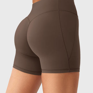 Yeoreo Clementine Halber Reißverschluss Crop Top Shorts Sets - Yeoreo Germany