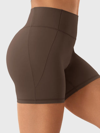 Yeoreo Clementine Halber Reißverschluss Crop Top Shorts Sets - Yeoreo Germany