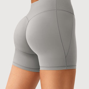 Yeoreo Clementine Halber Reißverschluss Crop Top Shorts Sets - Yeoreo Germany