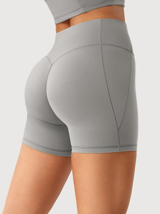 Yeoreo Clementine Halber Reißverschluss Crop Top Shorts Sets - Yeoreo Germany