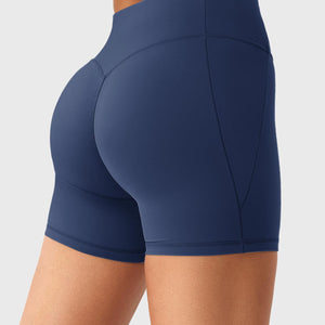 Yeoreo Clementine Halber Reißverschluss Crop Top Shorts Sets - Yeoreo Germany