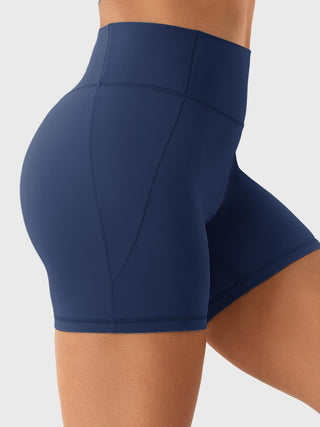 Yeoreo Clementine Halber Reißverschluss Crop Top Shorts Sets - Yeoreo Germany