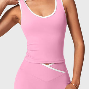 Yeoreo Alberta Kontrastbesatz Sport Set - Yeoreo Germany