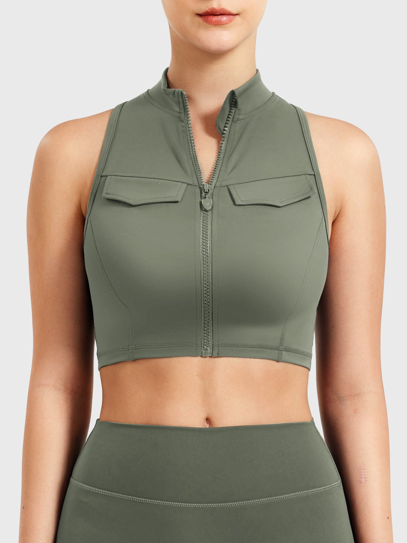 Yeoreo Chlonie Cargo Crop Tank