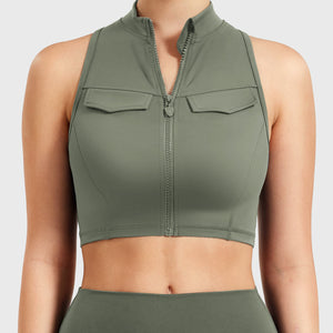 Yeoreo Chlonie Cargo Crop Tank
