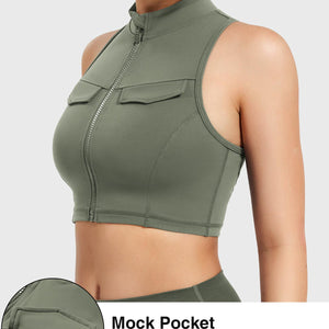 Yeoreo Chlonie Cargo Crop Tank