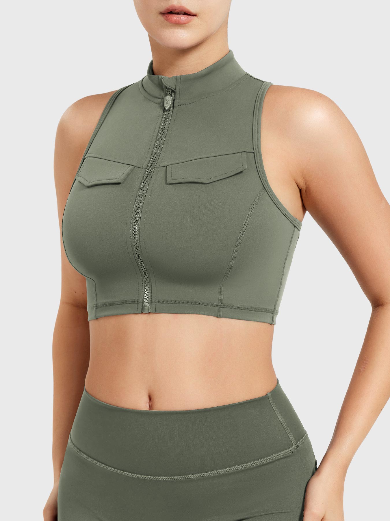 Yeoreo Chlonie Cargo Crop Tank