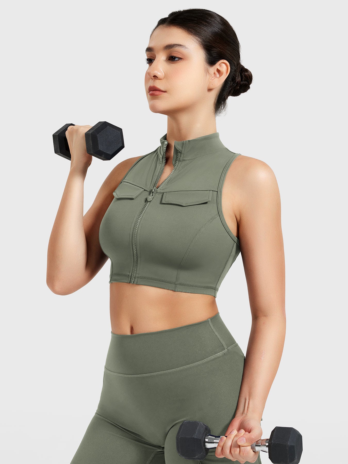 Yeoreo Chlonie Cargo Crop Tank