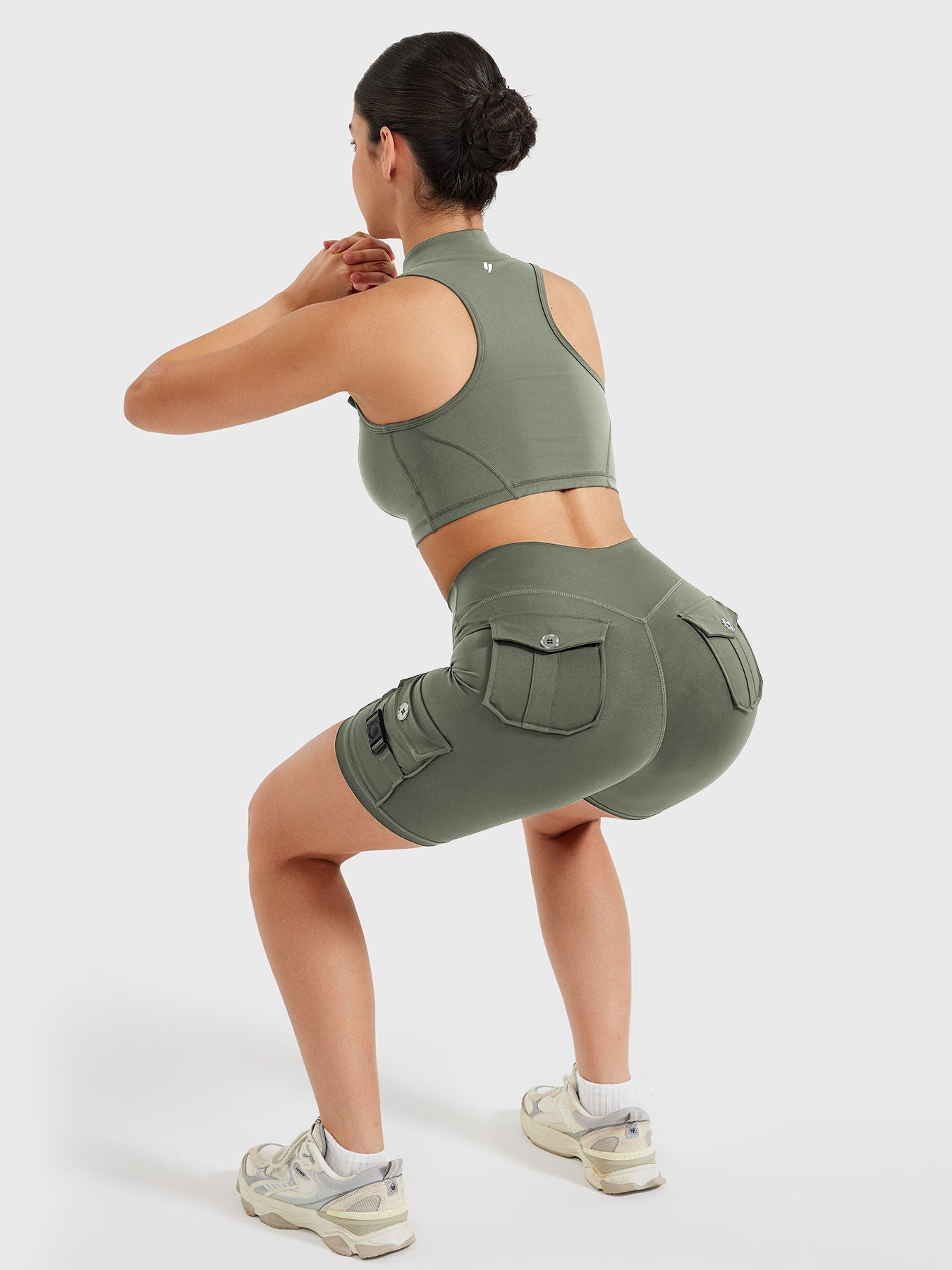 Yeoreo Chlonie Cargo Crop Tank
