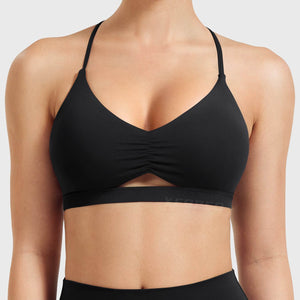 Yeoreo Chilene Criss Cross Back Sports Bra Schwarz / M