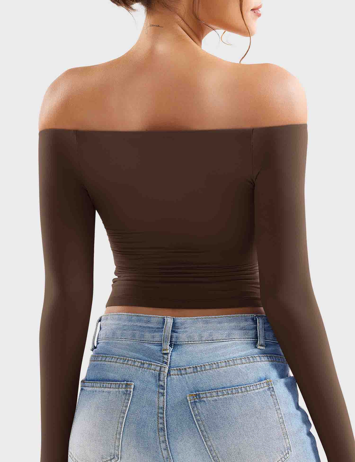 Yeoreo Luzlie schulterfreies Y2K Top - Yeoreo Germany