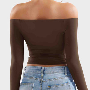 Yeoreo Luzlie schulterfreies Y2K Top - Yeoreo Germany