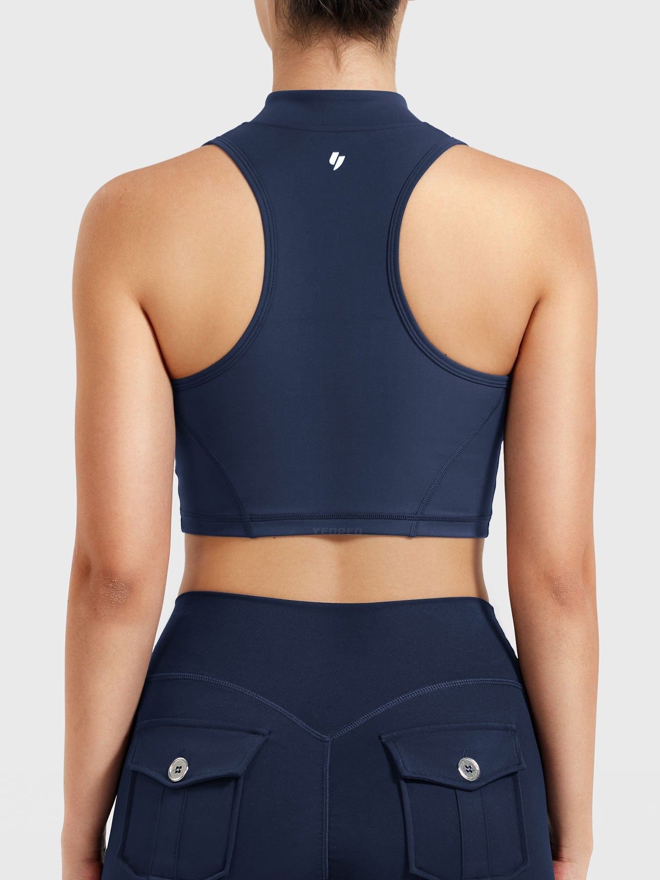 Yeoreo Chlonie Cargo Crop Tank Tiefblau / S