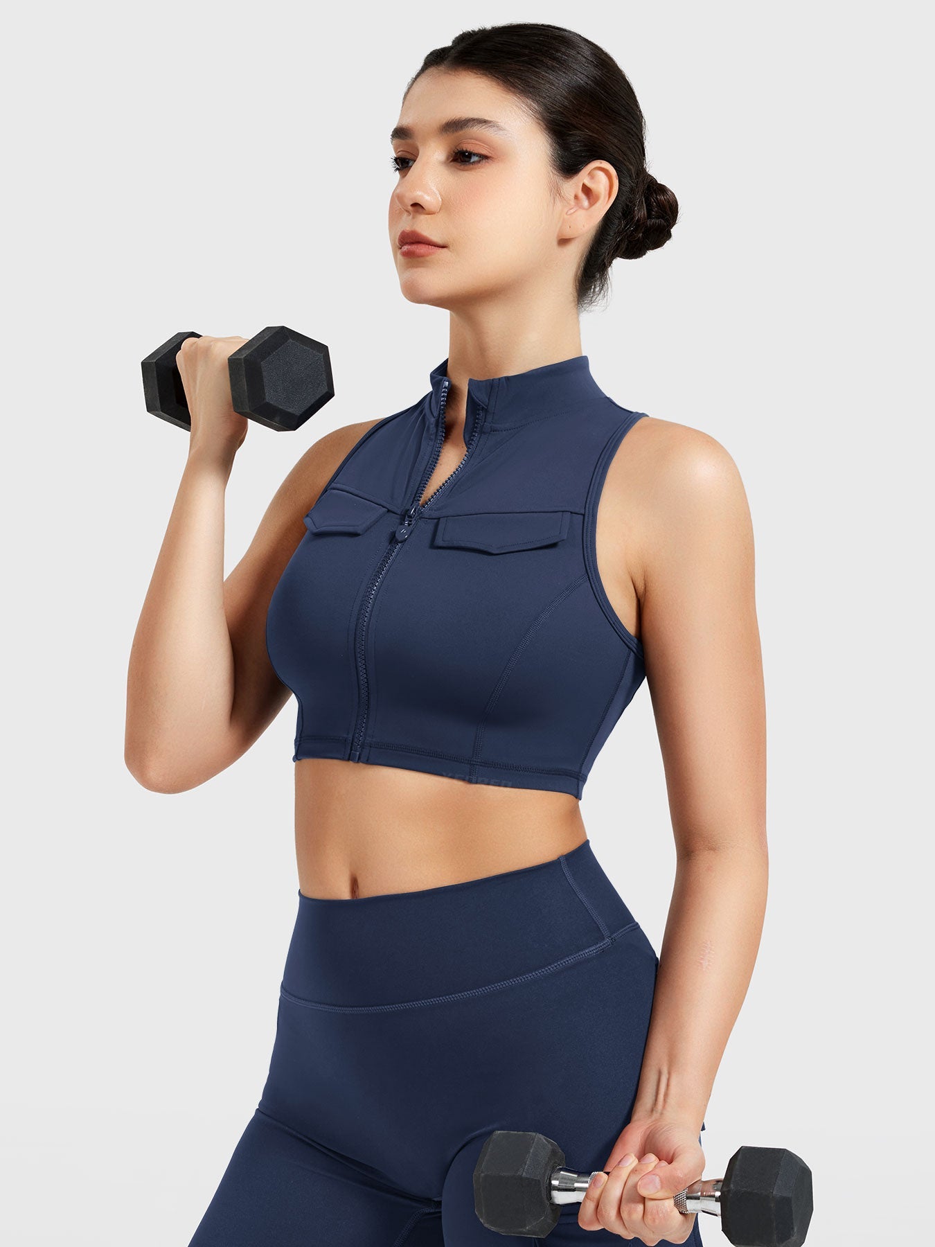 Yeoreo Chlonie Cargo Crop Tank Tiefblau / XL
