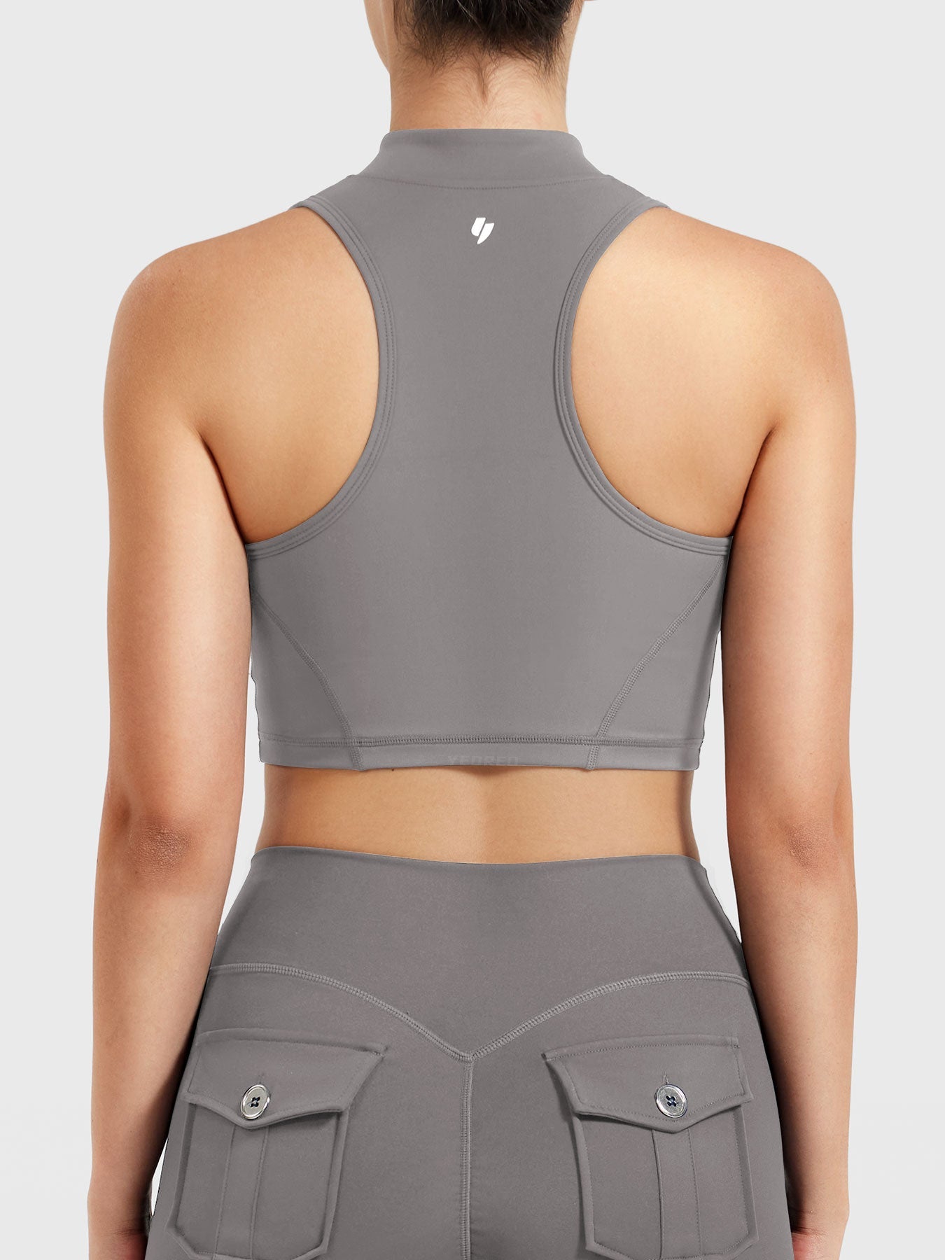 Yeoreo Chlonie Cargo Crop Tank Weiß / L