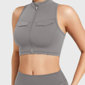 Yeoreo Chlonie Cargo Crop Tank Klein Blau / XS