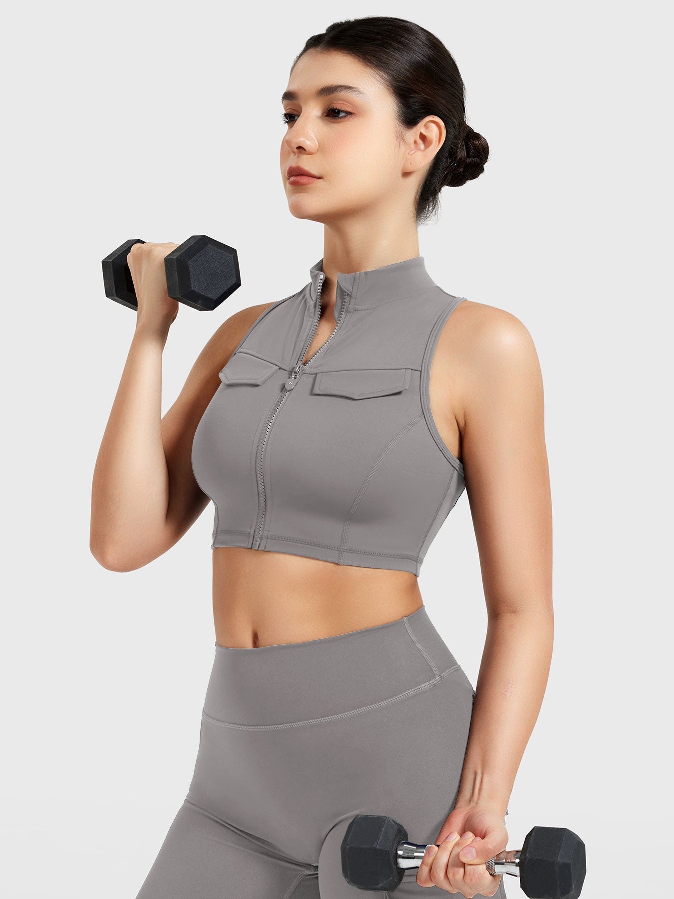 Yeoreo Chlonie Cargo Crop Tank Klein Blau / S