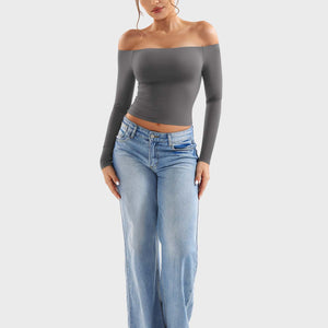Yeoreo Luzlie schulterfreies Y2K Top - Yeoreo Germany