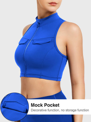 Yeoreo Chlonie Cargo Crop Tank  / 