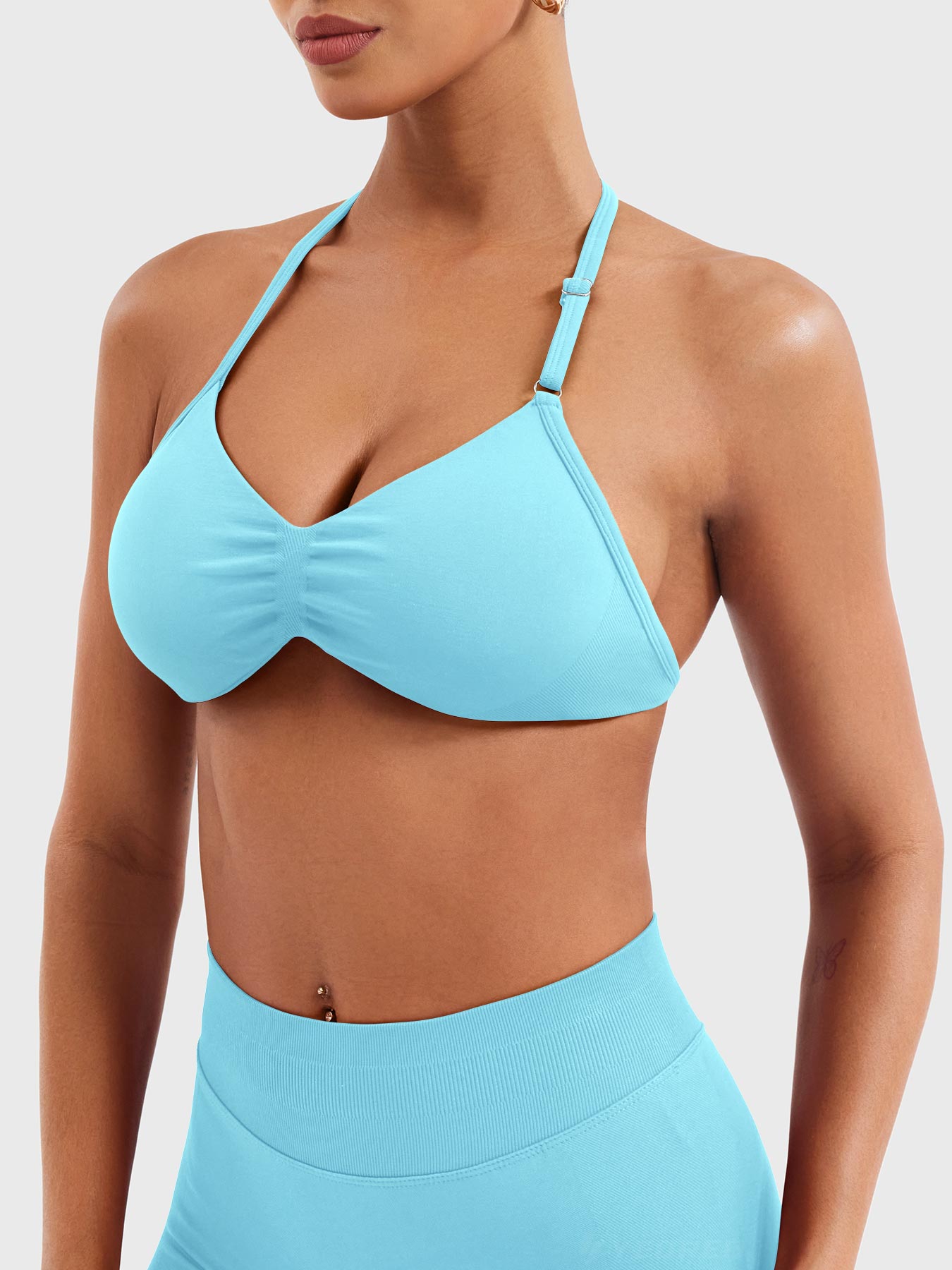 Yeoreo Vernie Impact Sports Bra Dunkelbraun / XL