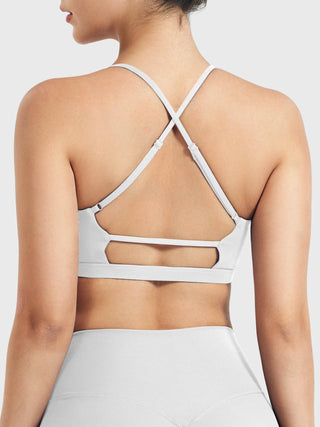 Yeoreo Chilene Criss Cross Back Sports Bra Kakao / S