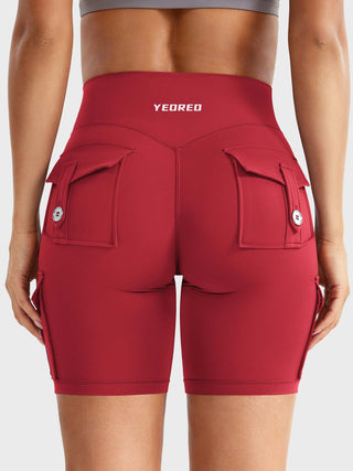 Yeoreo Hedda V-Bund Cargo Radfahren Shorts - Yeoreo Germany