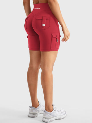 Yeoreo Hedda V-Bund Cargo Radfahren Shorts - Yeoreo Germany