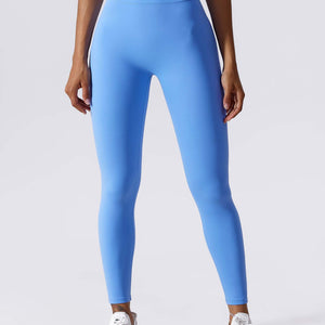 Yeoreo V-Rücken Scrunch Leggings Blau