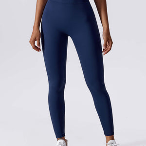 Yeoreo V-Rücken Scrunch Leggings Marineblau