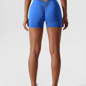 Yeoreo Gerüscht Shorts Aquamarin