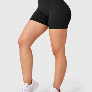 Yeoreo V Cross Liz Nahtlose Shorts 3.6" Schwarz
